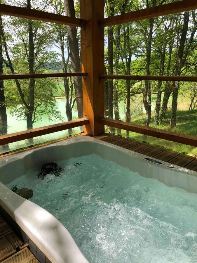 Les Cabanes Du Lac - Spa - Petit Dejeune - Cabane Du Frene & Cabane Du Chene Premium Sevignacq Ngoại thất bức ảnh