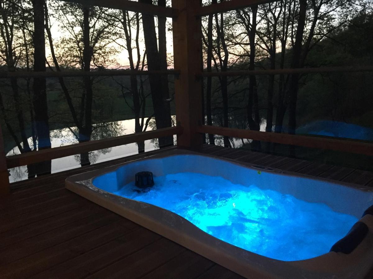Les Cabanes Du Lac - Spa - Petit Dejeune - Cabane Du Frene & Cabane Du Chene Premium Sevignacq Ngoại thất bức ảnh