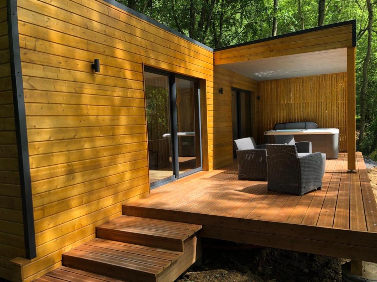Les Cabanes Du Lac - Spa - Petit Dejeune - Cabane Du Frene & Cabane Du Chene Premium Sevignacq Ngoại thất bức ảnh