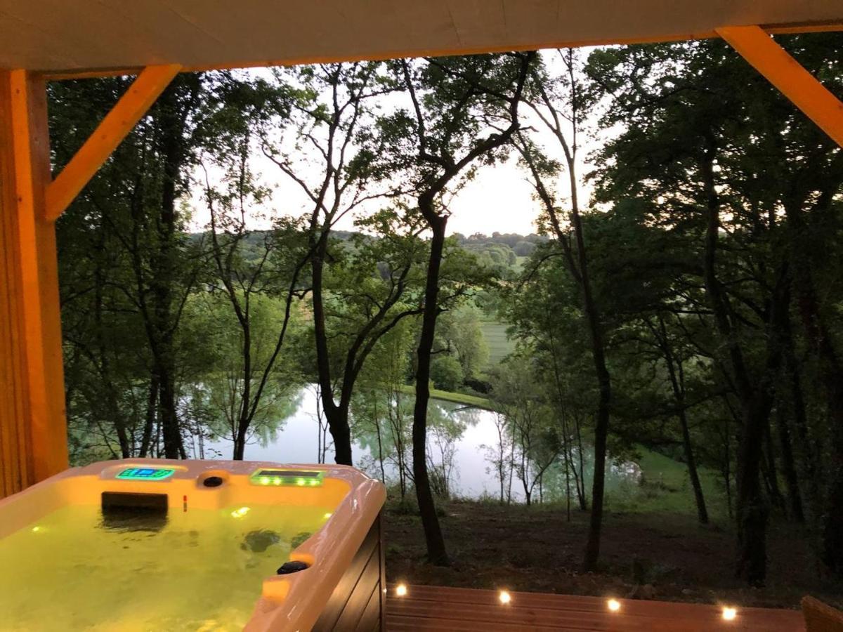 Les Cabanes Du Lac - Spa - Petit Dejeune - Cabane Du Frene & Cabane Du Chene Premium Sevignacq Phòng bức ảnh