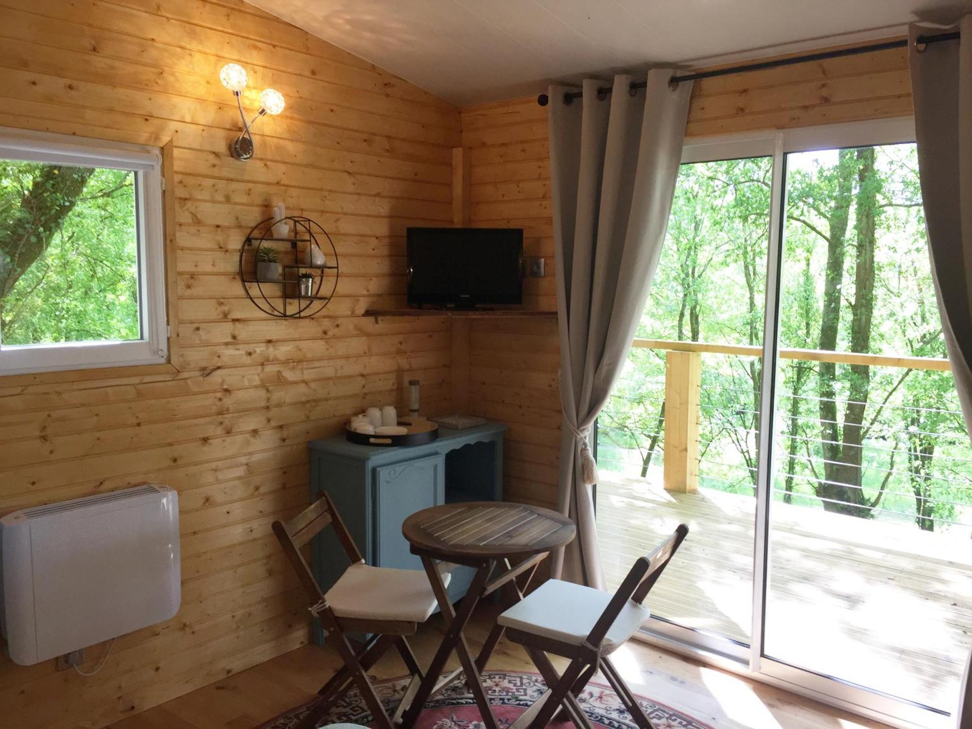 Les Cabanes Du Lac - Spa - Petit Dejeune - Cabane Du Frene & Cabane Du Chene Premium Sevignacq Ngoại thất bức ảnh