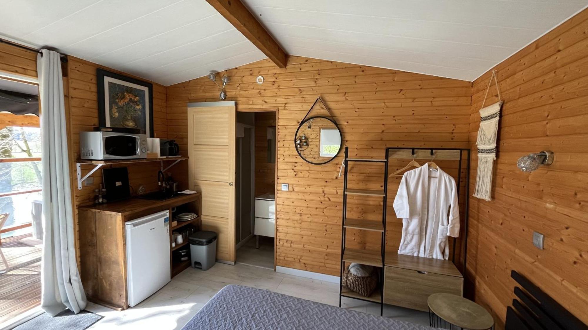 Les Cabanes Du Lac - Spa - Petit Dejeune - Cabane Du Frene & Cabane Du Chene Premium Sevignacq Ngoại thất bức ảnh